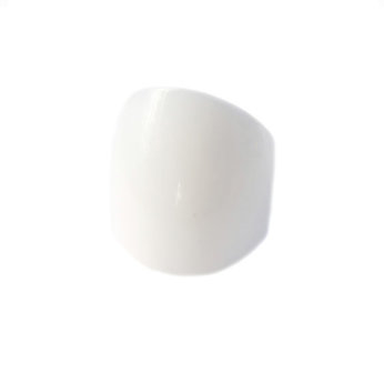 LOVE IBIZA RING GLOBE WHITE