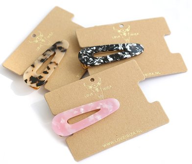 IBIZA Statement hairclip Leopard