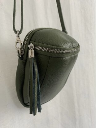 River Mobile Bag - legergroen