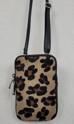 Cleo Mobile Bag - leopard