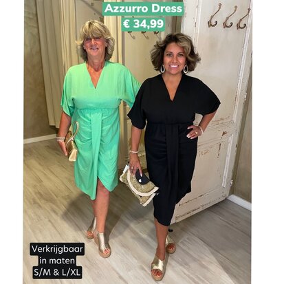 Azzuro Dress - appel groen