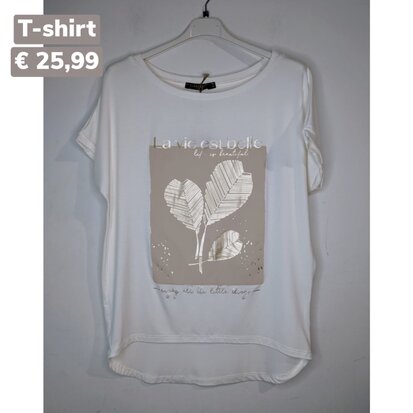 t-shirt - La vie est belle