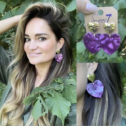 Femke heart earrings 0.1