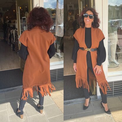 Ageeth Gilet - camel