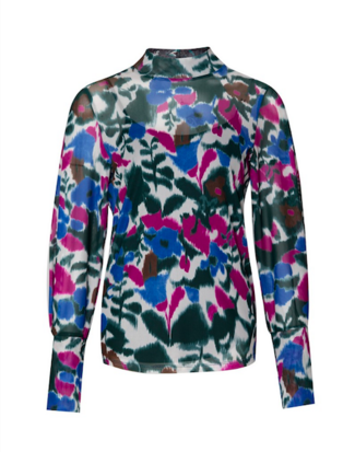 G Maxx - Maja Longsleeve Dennengroen/Cyclaam