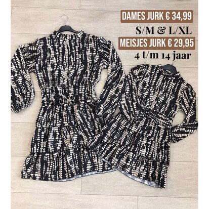 Carlijn voor kleine meisjes - zwart