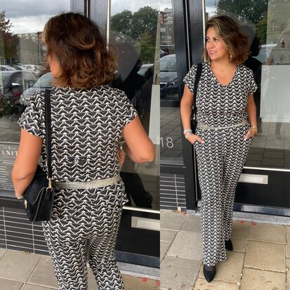 Chastar Mieke travel  top - print