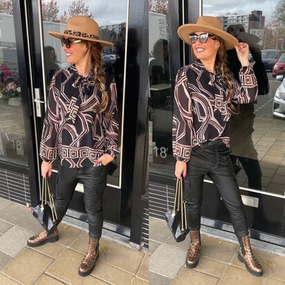 Saartje blouse - zwart