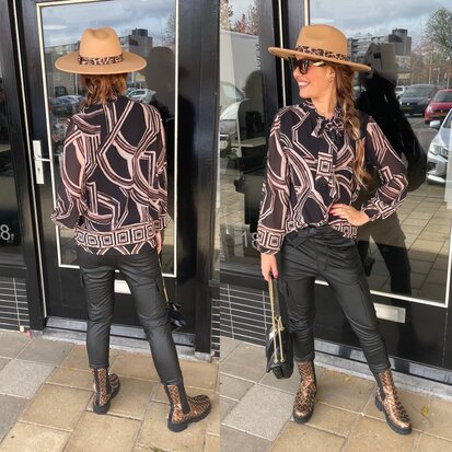 Saartje blouse - zwart