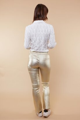 C&S Viona broek licht goud