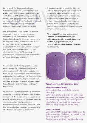 1x GOVVI draagbare harmonic card voor kinderen en huisdieren