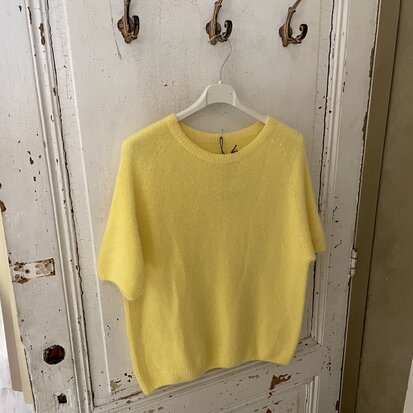 Eva soft sweater - geel