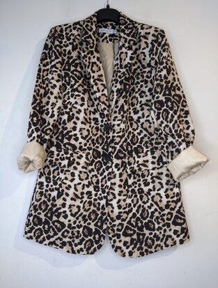 Leopard Blazer