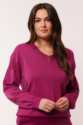 25. C&S Claudy trui raspberry
