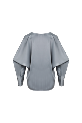 C&S Diantha top grijs melange