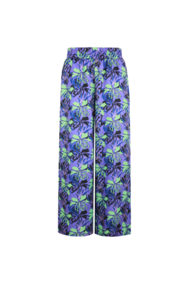 36. Fluresk Kikki broek cool purple/ fresh lime