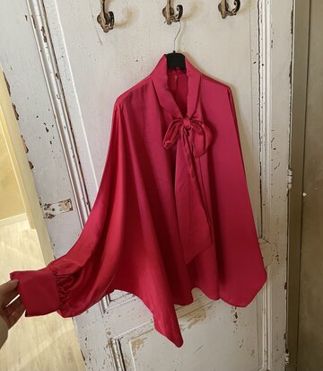27. Sinna strik blouse fuschia