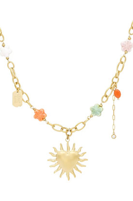 Charm couture ketting - Goud kleur