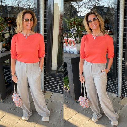 C&S Mirandy top spicy coral