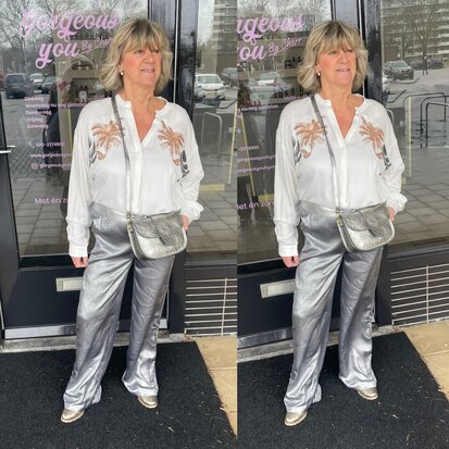 G maxx Vivianne pants gray melange