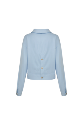 C&S Corby jacket ice blue