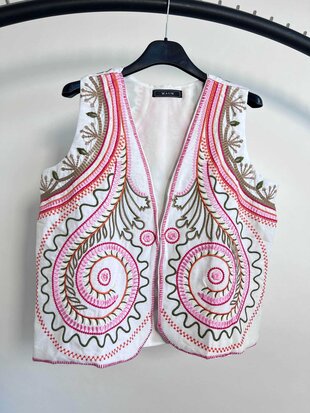 Stephanie gilet - offwhite