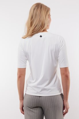 C&S Luxy top offwhite