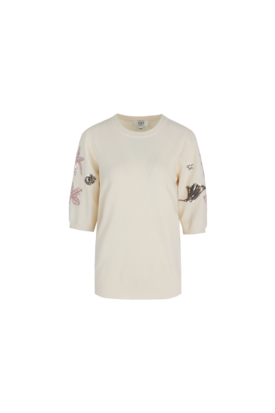 C&S Mylo sweater wool white