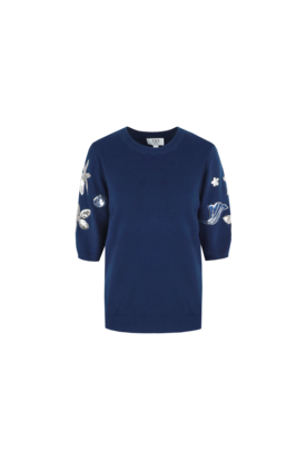 C&S Mylo sweater navy blue