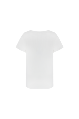 C&S Clementine top offwhite
