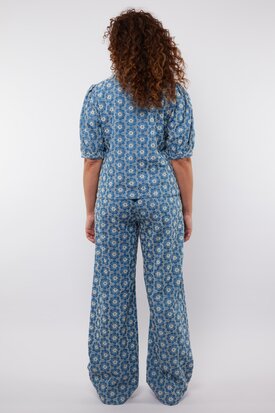 C&S Summer pants denim mid blue