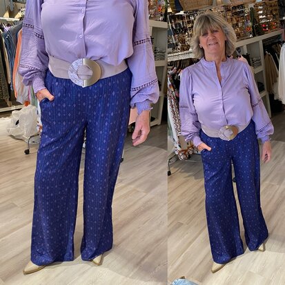 Fluresk Kat pants skipper blue/verbena