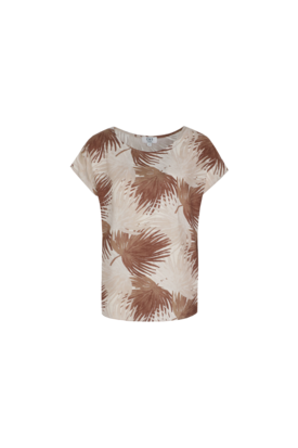 C&S Shane top offwhite/tiger eye