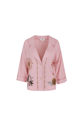 C&S Troya blouse ballet pink