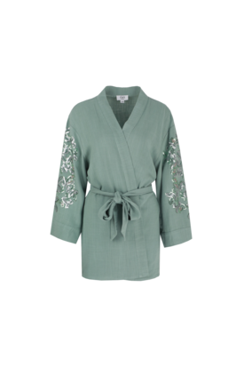 C&S Troyes jacket jade green