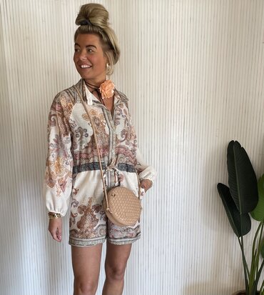 Playsuit jumpsuit paisley