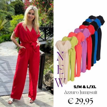 Azzurro jumpsuit lime
