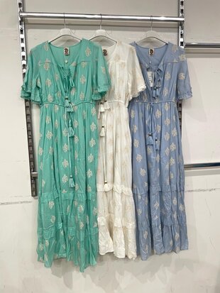 Boho Lara Dress offwhite