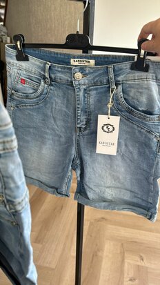 KAROSTAR denim short - denim 