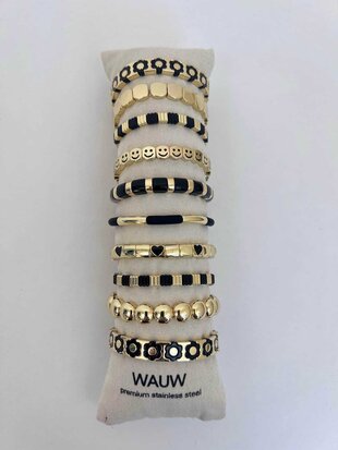 WAUW bracelet goud 0.8