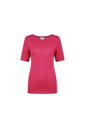 23. C&S Cyrina trui raspberry