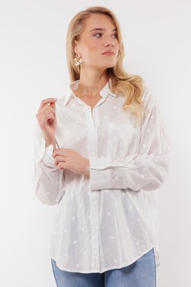 C&S Eme blouse offwhite