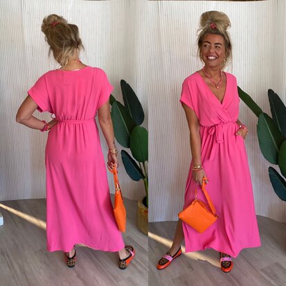 Azzurro Noami jurk roze