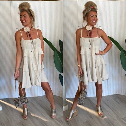 Dzanella Dress beige