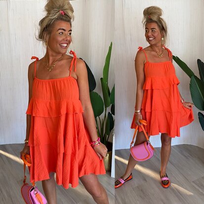 Dzanella Dress koraal