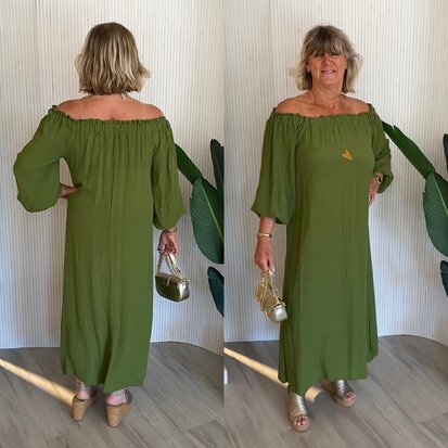 Melanie dress groen