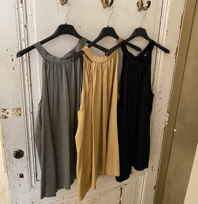 mila Classic top zwart 