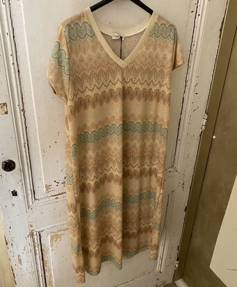 Anouk jurk- beige 