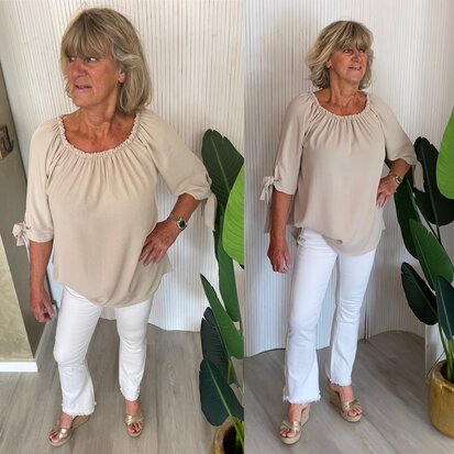 Britt tuniek -  beige