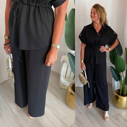 mirjam comfy set - zwart